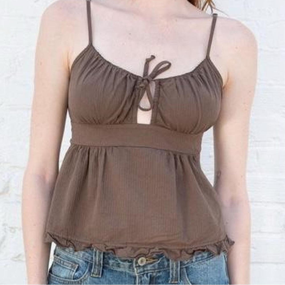 Brown Rowan Top from Brandy Melville